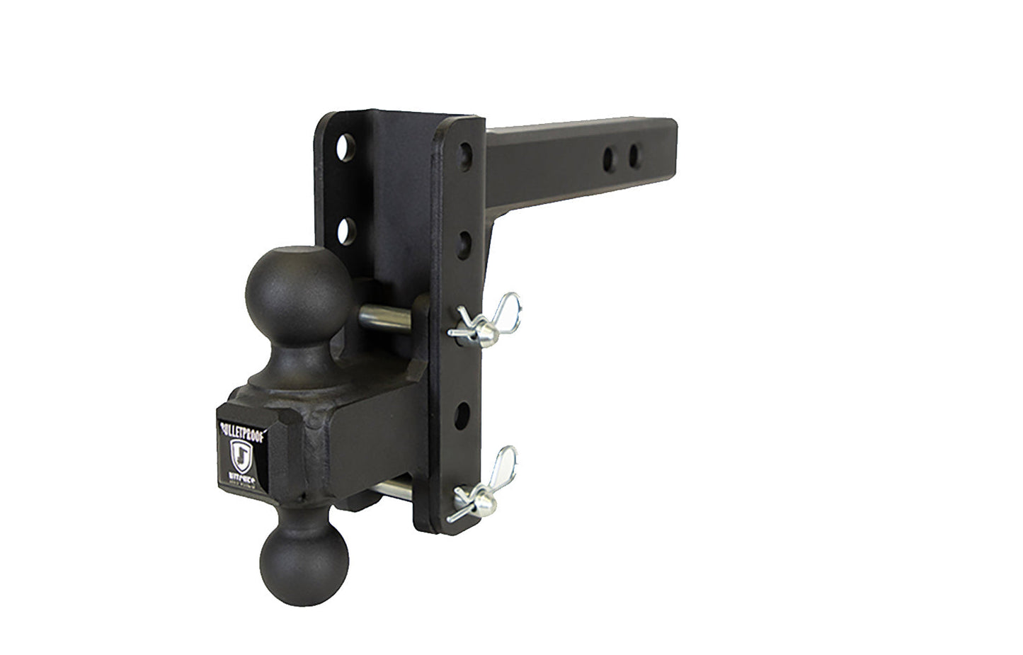BulletProof Hitches® - ED204 - 2.0-Inch Extreme Duty 4-Inch Drop/Rise Hitch