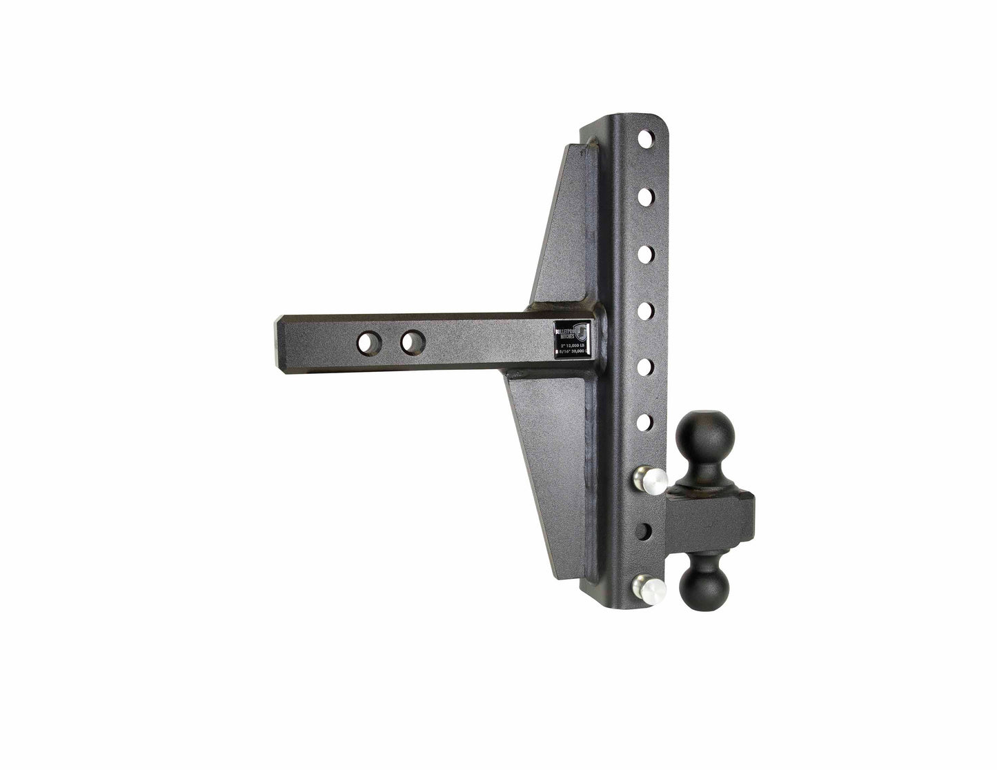 BulletProof Hitches® - ED20OFFSET - 2.0-Inch Extreme Duty 4-Inch & 6-Inch Offset Hitch