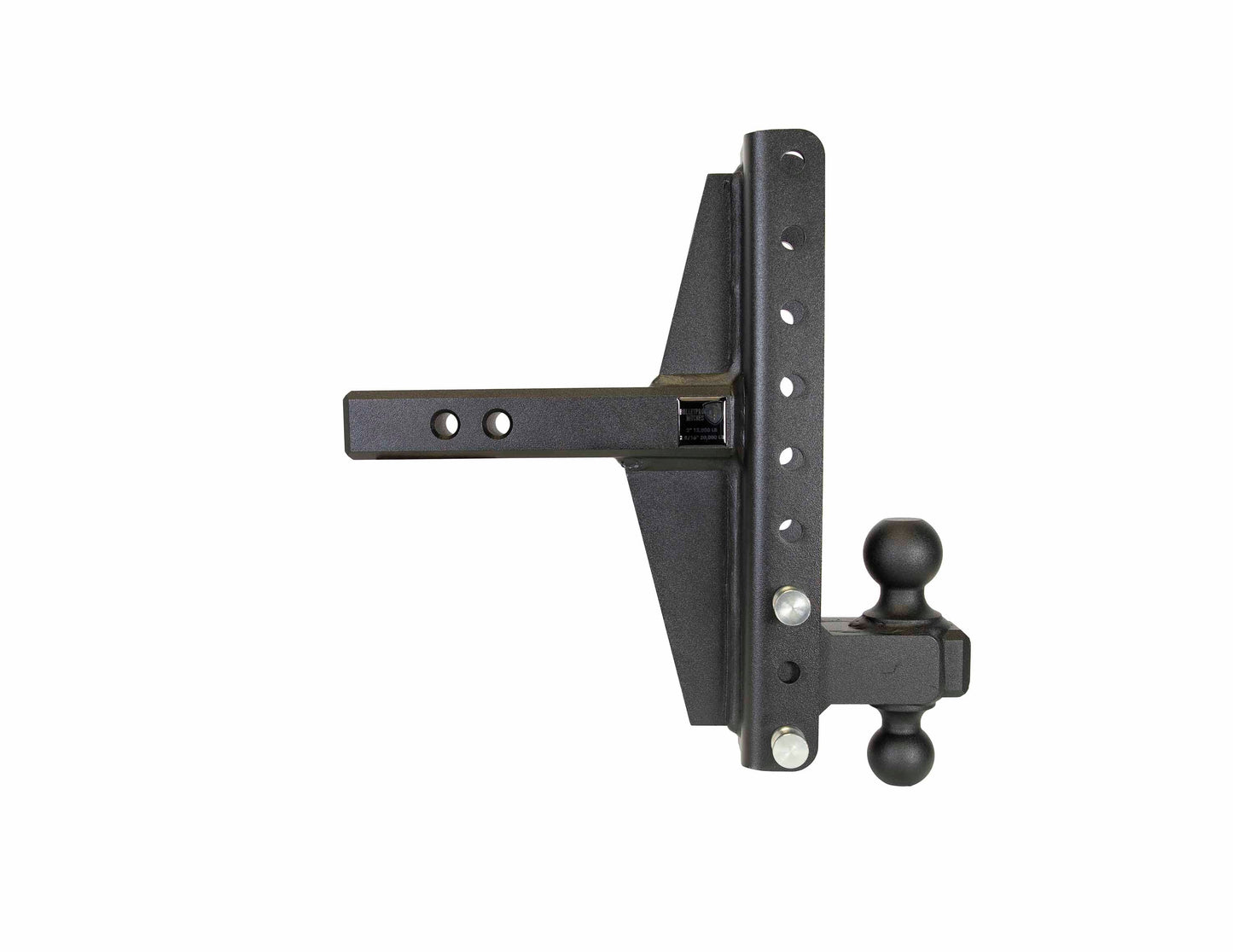 BulletProof Hitches® - ED20OFFSET - 2.0-Inch Extreme Duty 4-Inch & 6-Inch Offset Hitch
