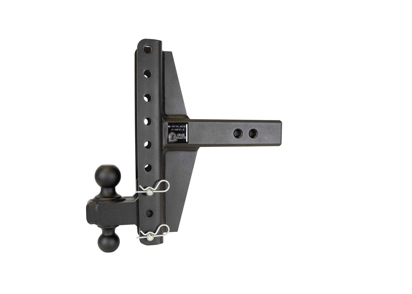 BulletProof Hitches® - ED25OFFSET - 2.5-Inch Extreme Duty 4-Inch & 6-Inch Offset Hitch