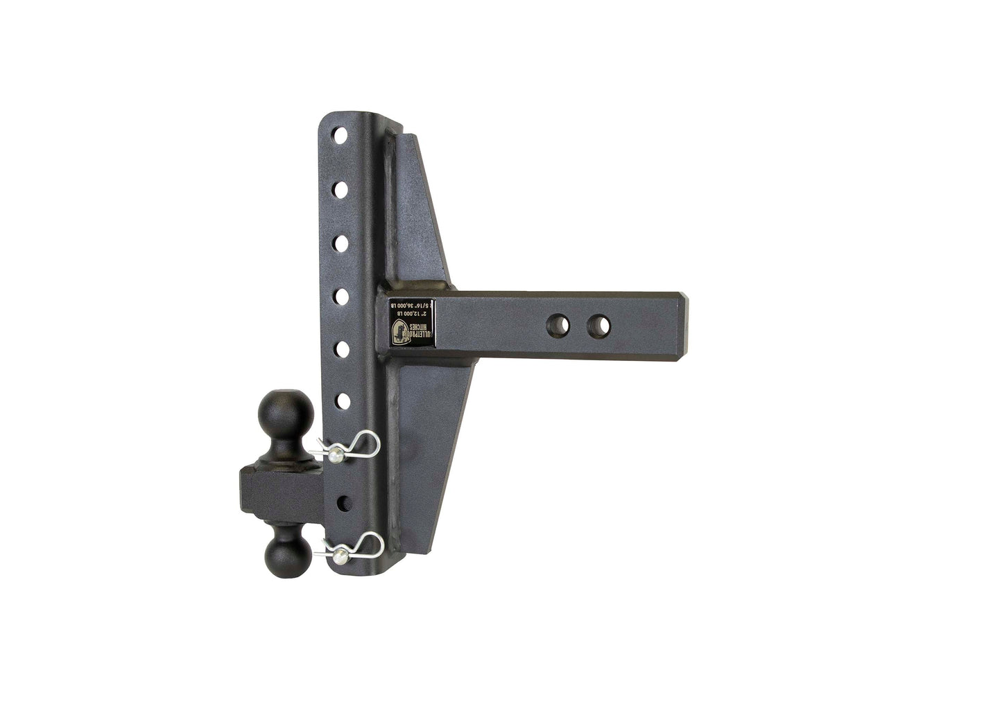 BulletProof Hitches® - ED25OFFSET - 2.5-Inch Extreme Duty 4-Inch & 6-Inch Offset Hitch