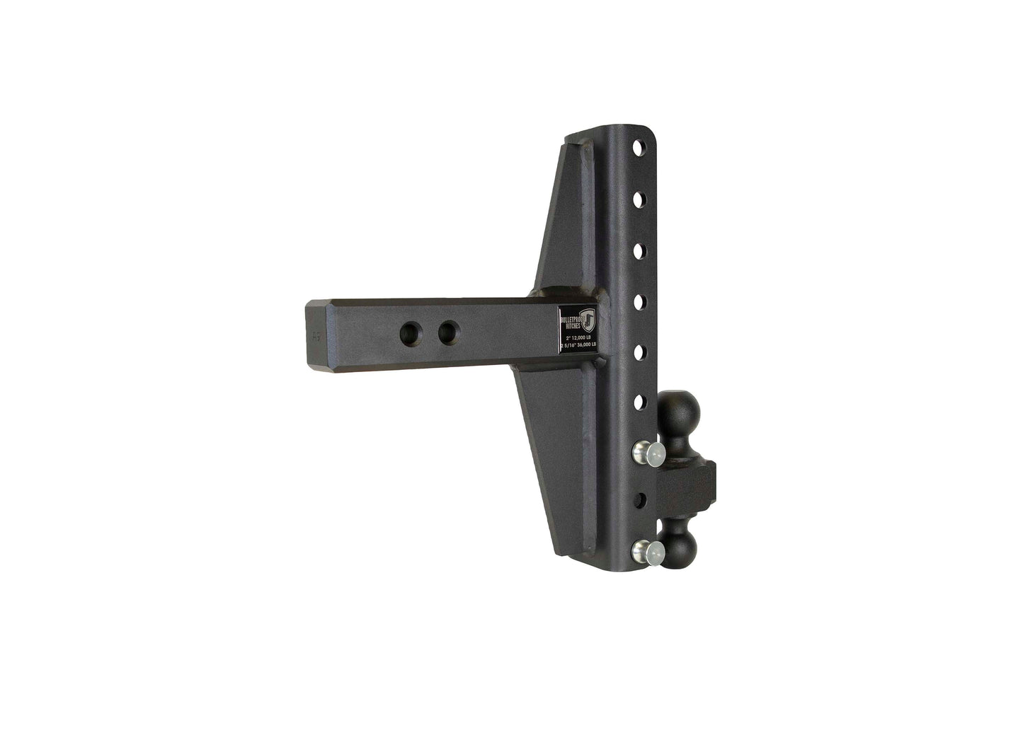 BulletProof Hitches® - ED25OFFSET - 2.5-Inch Extreme Duty 4-Inch & 6-Inch Offset Hitch