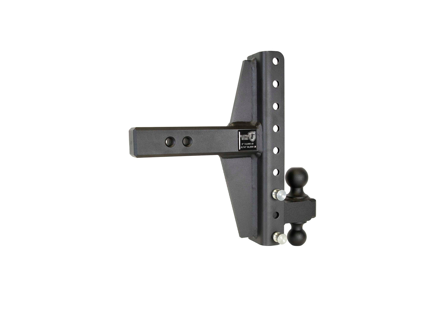 BulletProof Hitches® - ED25OFFSET - 2.5-Inch Extreme Duty 4-Inch & 6-Inch Offset Hitch
