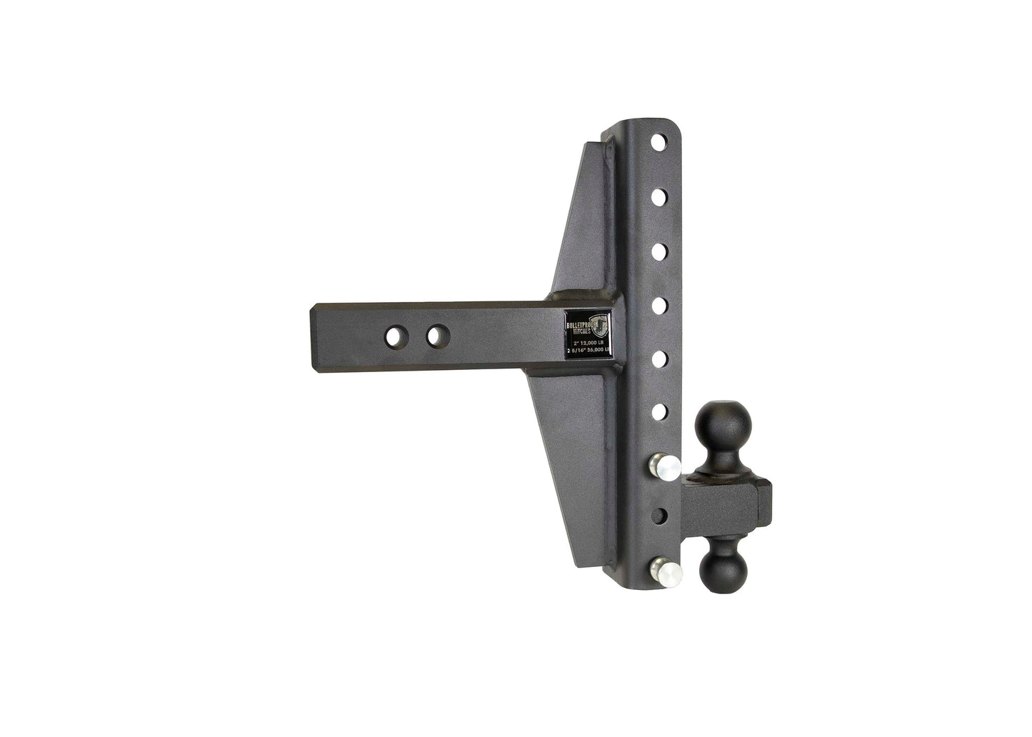 BulletProof Hitches® - ED25OFFSET - 2.5-Inch Extreme Duty 4-Inch & 6-Inch Offset Hitch
