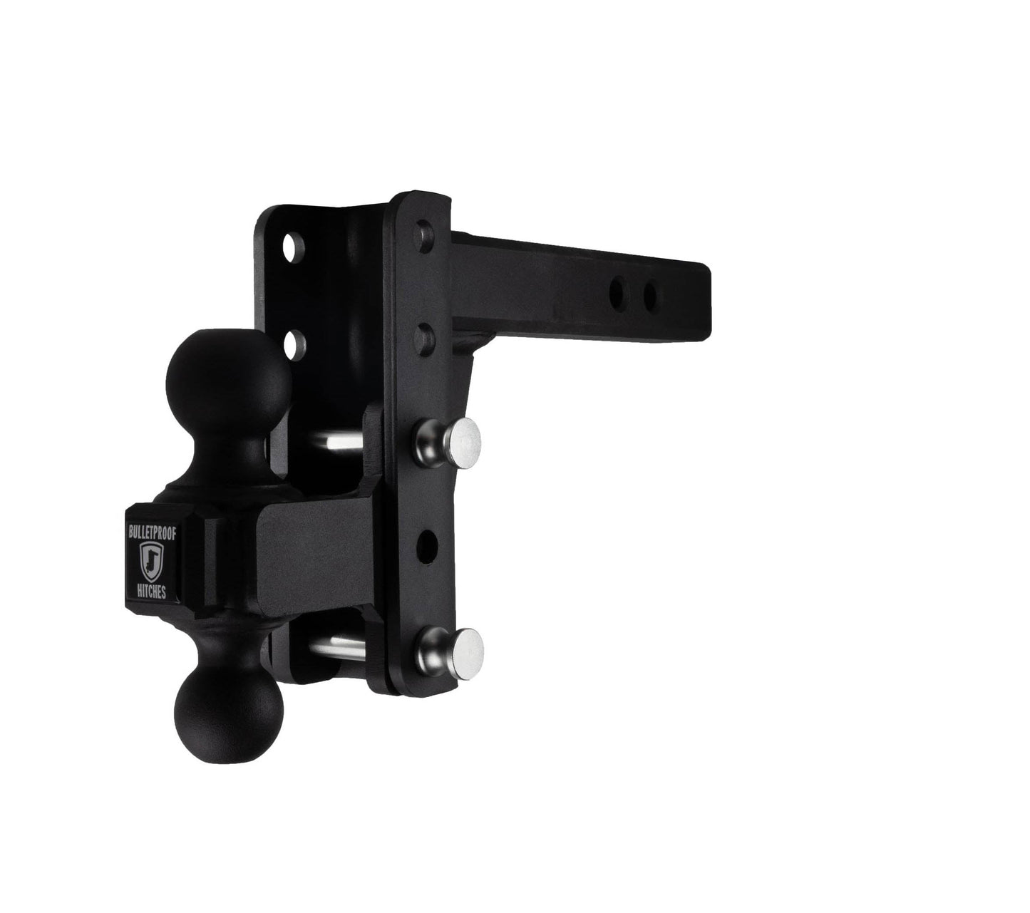 BulletProof Hitches® - HD204 - 2.0-Inch Heavy Duty 4-Inch Drop/Rise Hitch