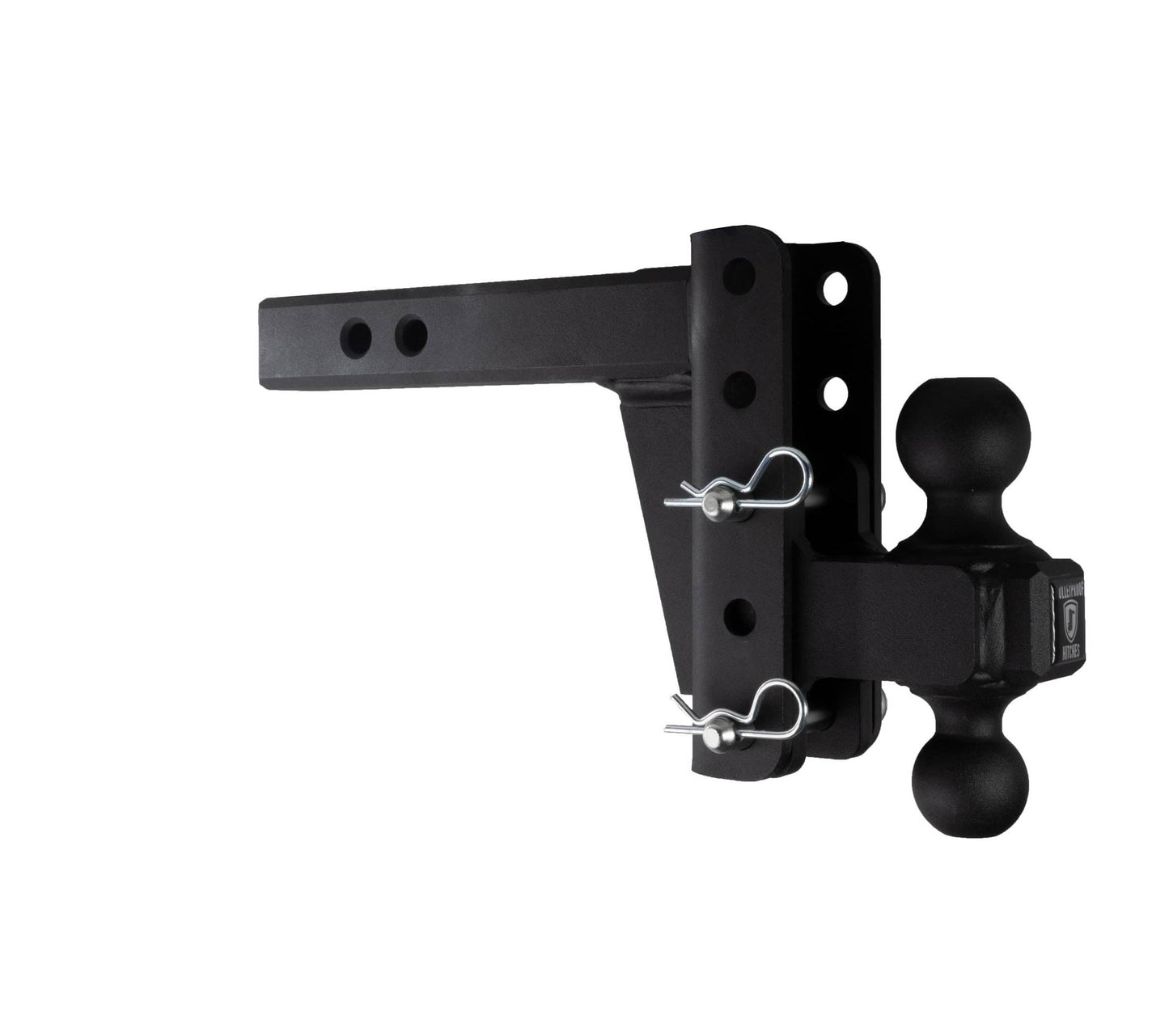 BulletProof Hitches® - HD204 - 2.0-Inch Heavy Duty 4-Inch Drop/Rise Hitch