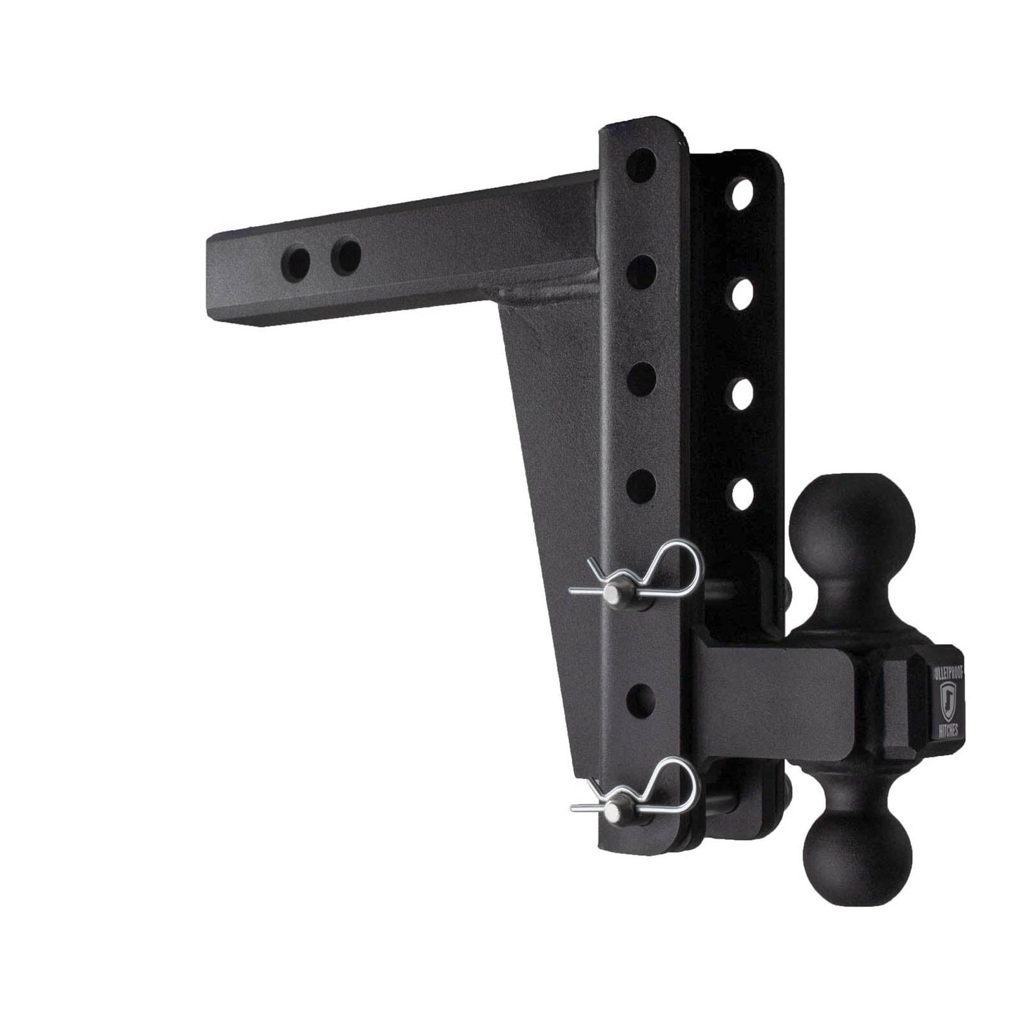 BulletProof Hitches® - HD208 - 2.0-Inch Heavy Duty 8-Inch Drop/Rise Hitch