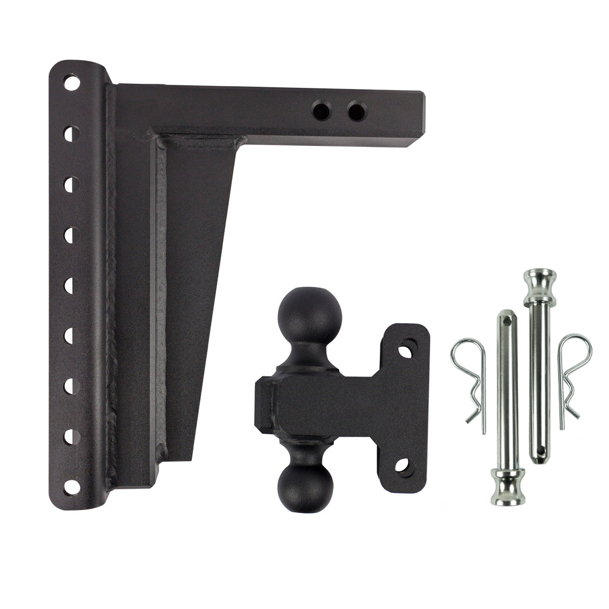 BulletProof Hitches® - ED2012 - 2.0-Inch Extreme Duty 12-Inch Drop/Rise Hitch