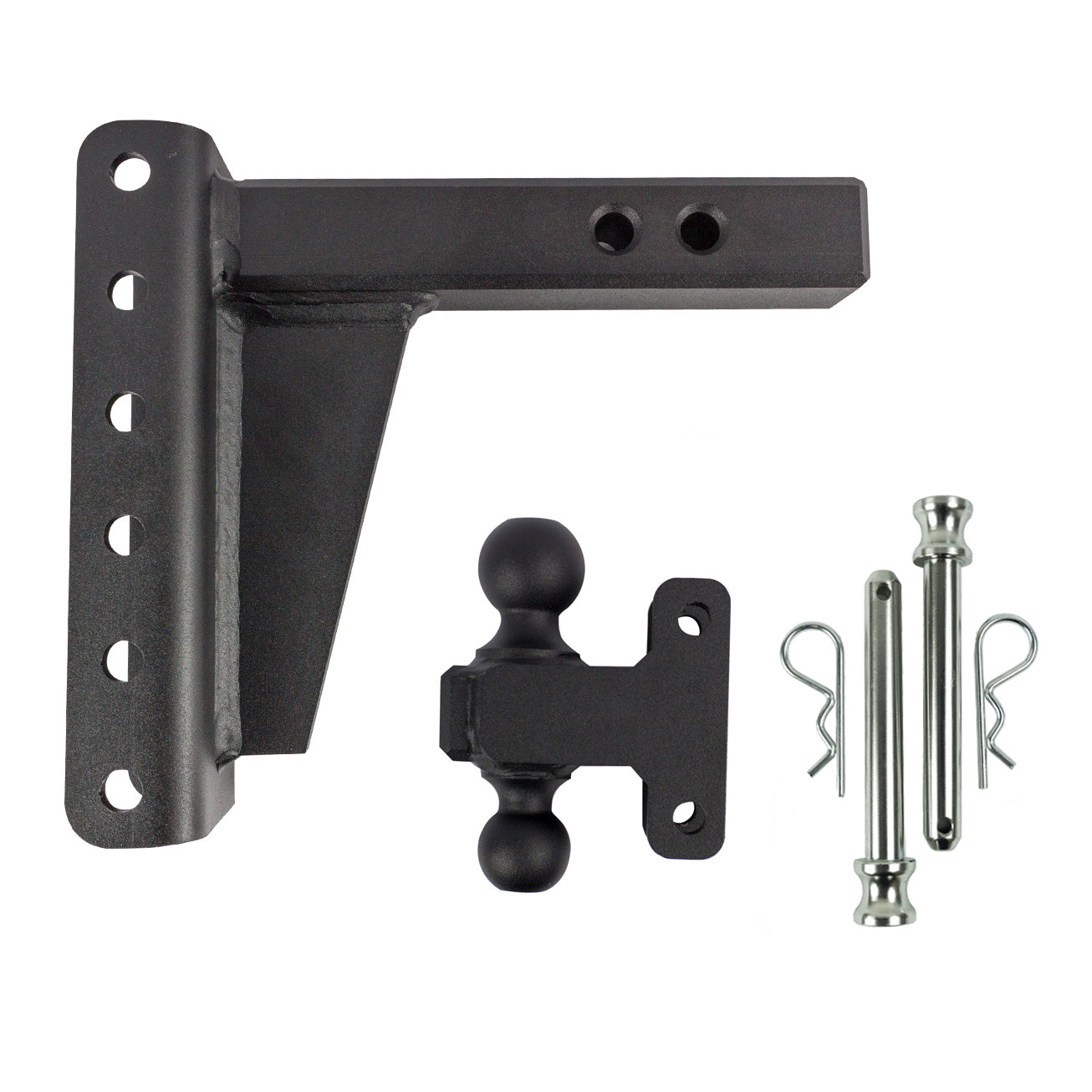 BulletProof Hitches® - ED206 - 2.0-Inch Extreme Duty 6-Inch Drop/Rise Hitch