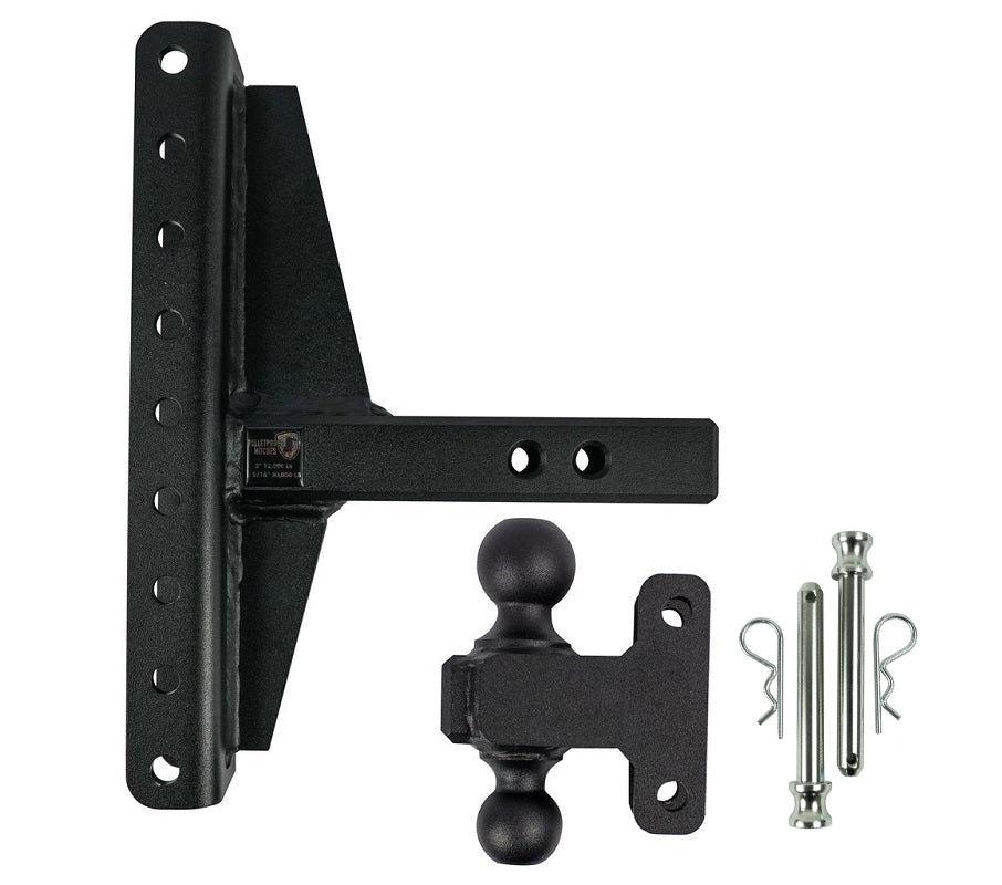 BulletProof Hitches® - ED20OFFSET - 2.0-Inch Extreme Duty 4-Inch & 6-Inch Offset Hitch