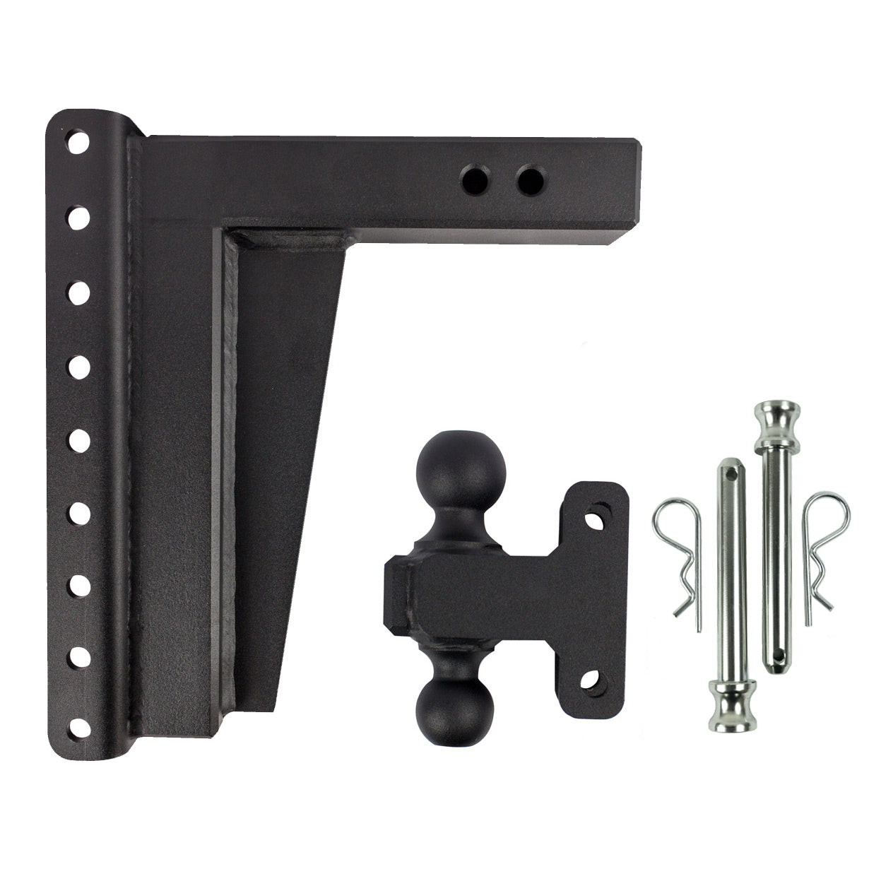 BulletProof Hitches® - ED2512 - 2.5-Inch Extreme Duty 12-Inch Drop/Rise Hitch
