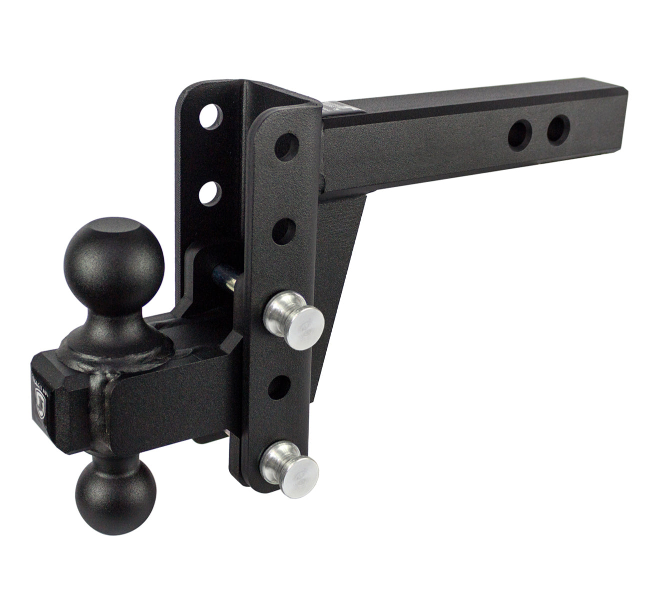 BulletProof Hitches® - ED204 - 2.0-Inch Extreme Duty 4-Inch Drop/Rise Hitch