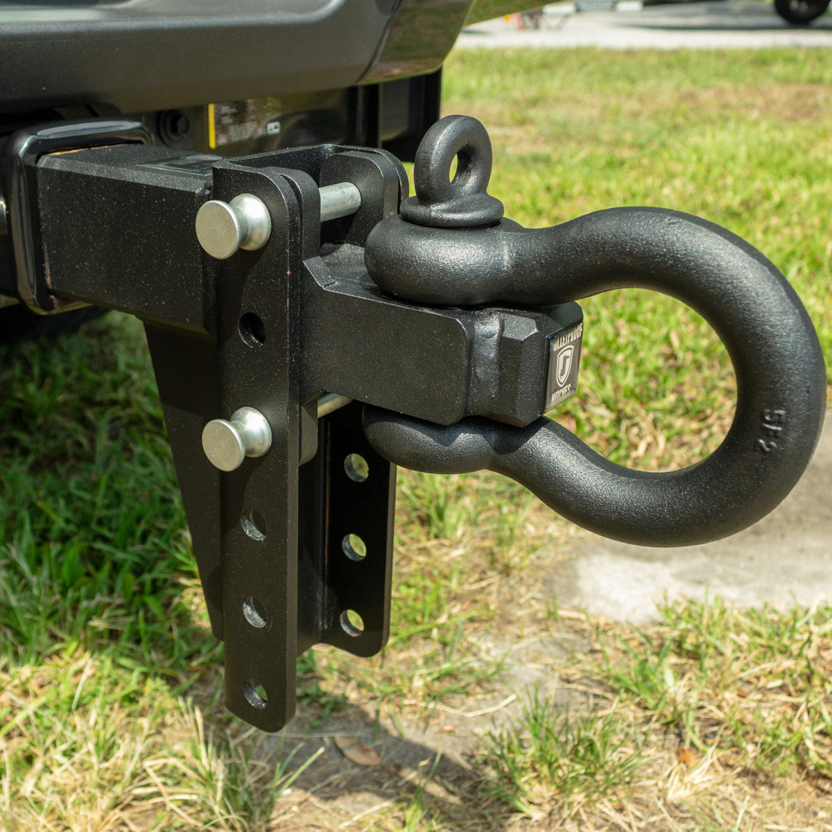 BulletProof Hitches - Adjustable Treailer Hitch with Shackle Attachment