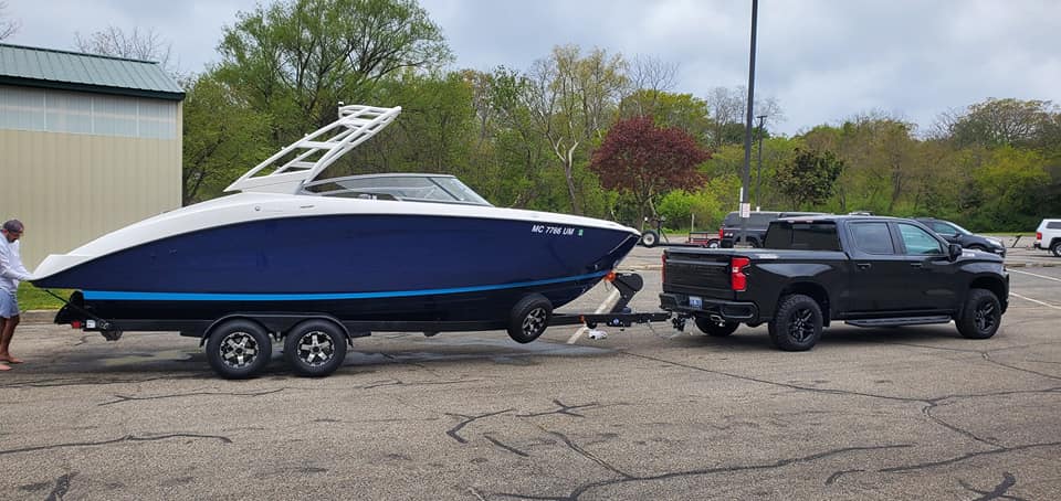 Thinking of Upgrading your boat? Make sure your tow vehicle and hitch can handle the weight of your new boat!