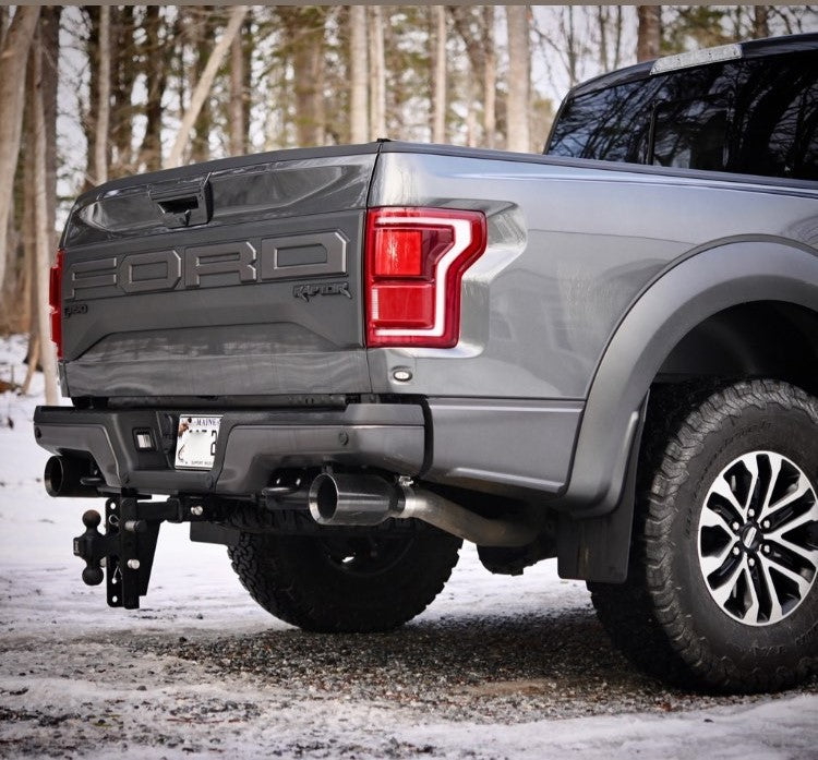 2.5&quot; Heavy Duty 6&quot; Drop/Rise Hitch - In Use